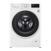 LG Lavatrice slim 7kg AI DD™ | Serie V3 Classe D | 1200 giri, Lavaggio a vapore, Inverter Direct Drive | White, F2WV3S7SHE