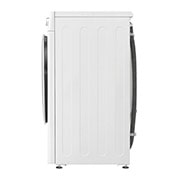 LG Lavatrice slim 7kg AI DD™ | Serie V3 Classe D | 1200 giri, Lavaggio a vapore, Inverter Direct Drive | White, F2WV3S7SHE