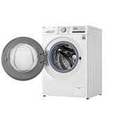 LG Lavatrice slim 7kg AI DD™ | Serie V4 Classe E | 1200 giri, Lavaggio a vapore, Inverter Direct Drive, Wi-Fi | White, F2WV4S7S0E