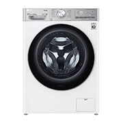 LG Lavatrice slim 8,5kg AI DD™ | Serie V9 Classe A | 1200 giri, TurboWash 360, Vapore antipiega, Wi-Fi | White, F2WV9S8P2E