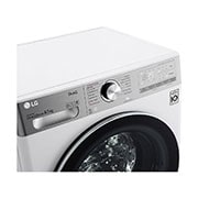 LG Lavatrice slim 8,5kg AI DD™ | Serie V9 Classe A | 1200 giri, TurboWash 360, Vapore antipiega, Wi-Fi | White, F2WV9S8P2E