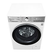 LG Lavatrice slim 8,5kg AI DD™ | Serie V9 Classe A | 1200 giri, TurboWash 360, Vapore antipiega, Wi-Fi | White, F2WV9S8P2E