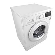 LG Lavatrice 8kg 6 Motion | Serie J3 Classe D | 1400 giri, Inverter Direct Drive, Smart Diagnosis | White, F4J3TN3WE