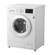 LG Lavatrice 8kg 6 Motion | Serie J3 Classe D | 1400 giri, Inverter Direct Drive, Smart Diagnosis | White, F4J3TN3WE