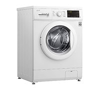 LG Lavatrice 8kg 6 Motion | Serie J3 Classe D | 1400 giri, Inverter Direct Drive, Smart Diagnosis | White, F4J3TN3WE