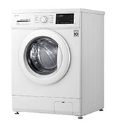 LG Lavatrice 8kg 6 Motion | Serie J3 Classe D | 1400 giri, Inverter Direct Drive, Smart Diagnosis | White, F4J3TN3WE