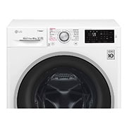 LG Lavatrice 10 kg  Lavaggio a vapore Oblò cromato, F4J6J10KG