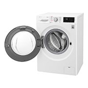LG Lavatrice 10 kg  Lavaggio a vapore Oblò cromato, F4J6J10KG