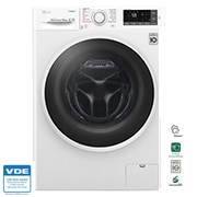 Vista frontale di LG Lavatrice 10kg Lavaggio a vapore F4J6JY0W