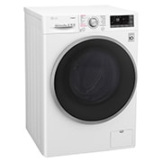 LG Lavatrice Smart TurboWash™ 8 kg  Lavaggio a vapore Oblò Ring Silver Cromato, F4J7TY1W