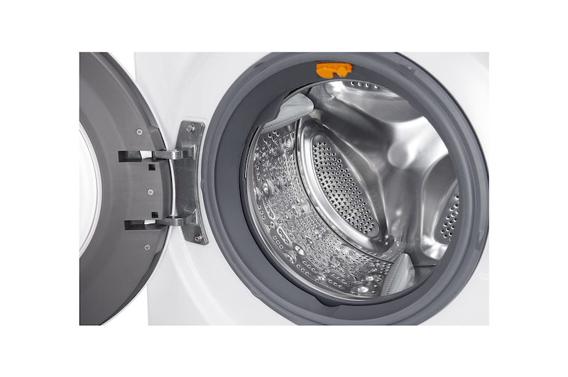 LG Lavatrice Smart TurboWash™ 9 kg  Oblò Ring Silver Cromato, F4J7VN1W