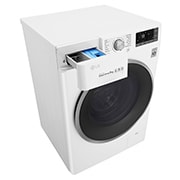 LG Lavatrice Smart TurboWash™ 9 kg  Oblò Ring Silver Cromato, F4J7VN1W