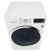 LG Lavatrice Smart TurboWash™ 9 kg  Lavaggio a vapore Oblò Ring Cromato, F4J8VS2W