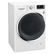 LG Lavatrice Smart TurboWash™ 9 kg  Lavaggio a vapore Oblò Ring Cromato, F4J8VS2W