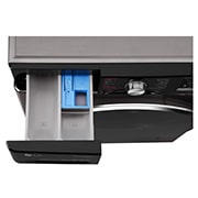 LG Lavatrice Smart TurboWash™ 10 kg  Lavaggio a vapore Oblò Ring Cromato, F4J9JS2T