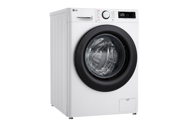LG Lavatrice 9kg AI DD™ | Serie R3 Classe A-10% | 1400 giri, Lavaggio a vapore, Lavaggio con AI, Motore Direct Drive | White, F4R3009NSWB
