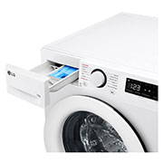 LG Lavatrice 13kg AI DD™ | Serie R3 Classe A-20% | 1400 giri, Lavaggio a vapore, Allergy Care, Inverter Direct Drive | White, F4R3013NSWW