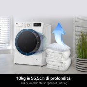10kg in 56,5cm di profondità