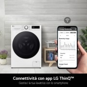 Connettività con app LG ThinQ