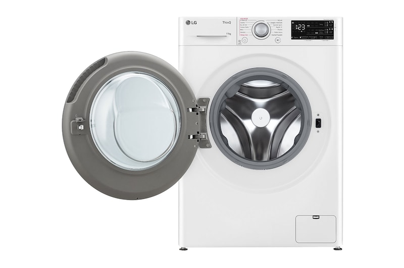 LG Lavatrice 11kg AI DD™ | Serie R3 Classe A-10% | 1400 giri, Autodosaggio, Lavaggio a vapore, Wi-Fi | White, F4R3711NSWS