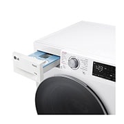 LG Lavatrice 11kg AI DD™ | Serie R3 Classe A-10% | 1400 giri, Autodosaggio, Lavaggio a vapore, Wi-Fi | White, F4R3711NSWS