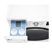 LG Lavatrice 11kg AI DD™ | Serie R3 Classe A-10% | 1400 giri, Autodosaggio, Lavaggio a vapore, Wi-Fi | White, F4R3711NSWS