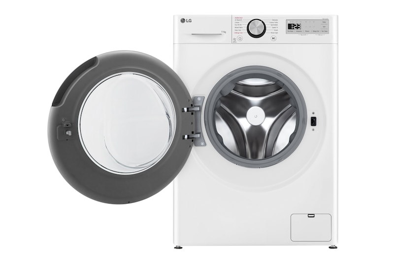 LG Lavatrice 11kg AI DD™ | Serie R3 Classe A-10% | 1400 giri, Lavaggio a vapore, Allergy Care, Inverter Direct Drive | White, F4R3P11NSWB