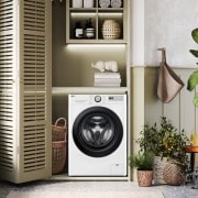 LG Lavatrice 11kg AI DD™ | Serie R3 Classe A-10% | 1400 giri, Lavaggio a vapore, Allergy Care, Inverter Direct Drive | White, F4R3P11NSWB