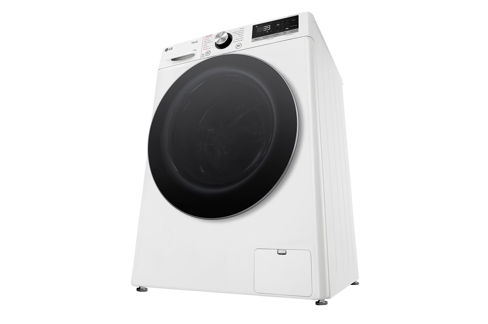 LG Lavatrice 10kg AI DD™ | Serie R7 Classe A-10% | 1400 giri, TurboWash 360, Vapore su 7 programmi, Wi-Fi | White, F4R7010TSWG