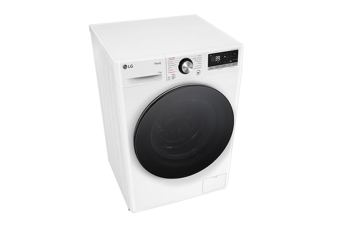 LG Lavatrice 11kg AI DD™ | Serie R7 Classe A-10% | 1400 giri, TurboWash 360, Vapore su 7 programmi, Wi-Fi | White, F4R7011TSWB