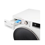 LG Lavatrice 11kg AI DD™ | Serie R7 Classe A-10% | 1400 giri, TurboWash 360, Vapore su 7 programmi, Wi-Fi | White, F4R7011TSWG