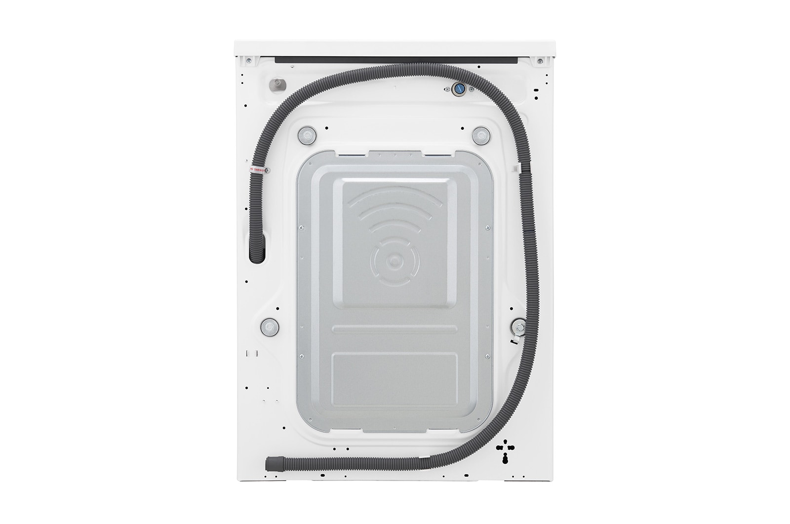 LG Lavatrice Smart TurboWash™ 9 kg Oblò Ring Silver Cromato, F4TURBO9
