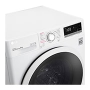 LG Lavatrice 8kg AI DD™ | Serie V3 Classe B | 1400 giri, Lavaggio a vapore, Inverter Direct Drive | White, F4WE408AIDD