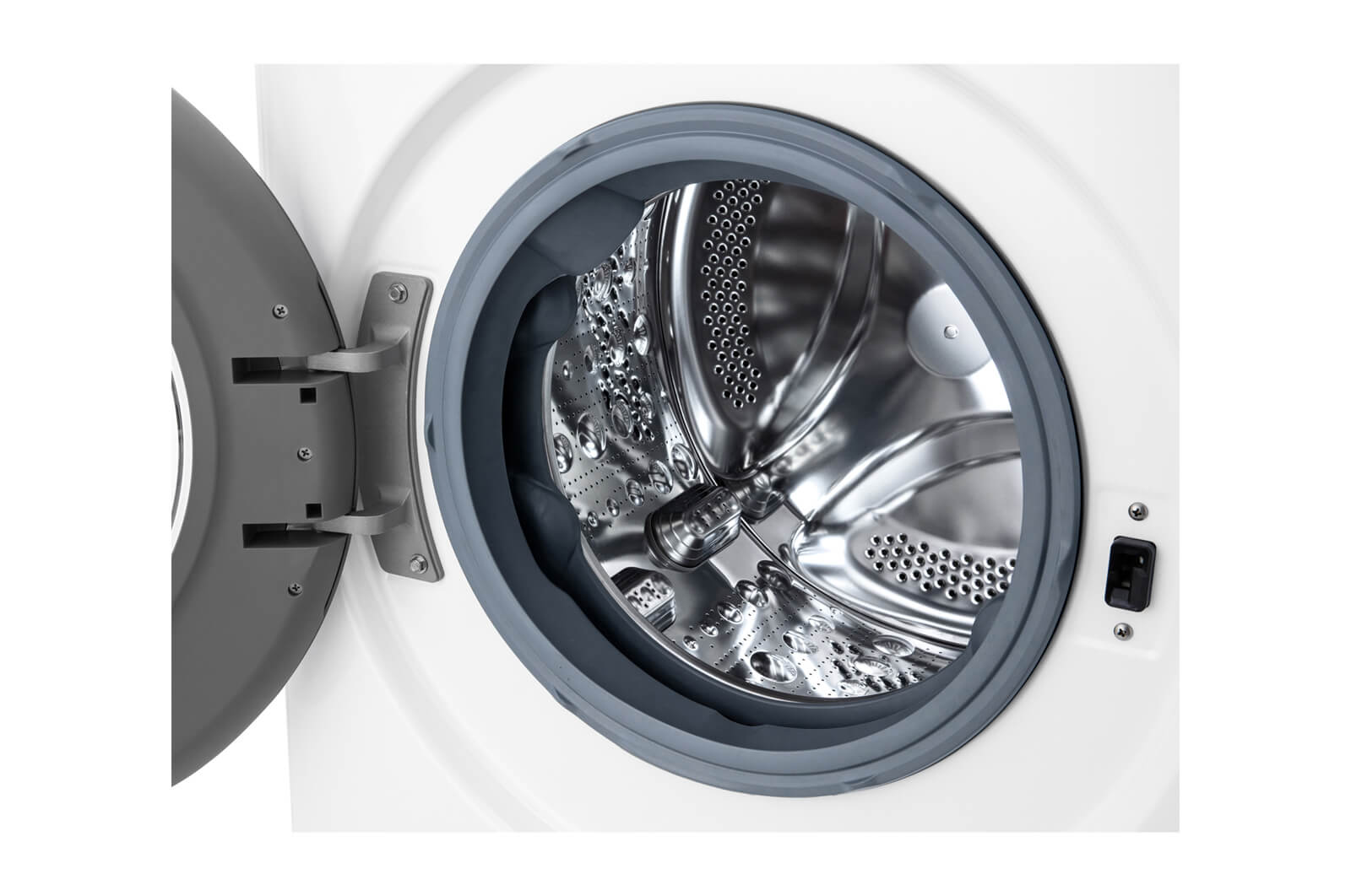 LG Lavatrice 9kg AI DD™ | Serie V3 Classe B | 1400 giri, Lavaggio a vapore, Inverter Direct Drive | White, F4WE409AIDD