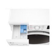LG Lavatrice 9kg AI DD™ | Serie V3 Classe B | 1400 giri, Lavaggio a vapore, Inverter Direct Drive | White, F4WE409AIDD