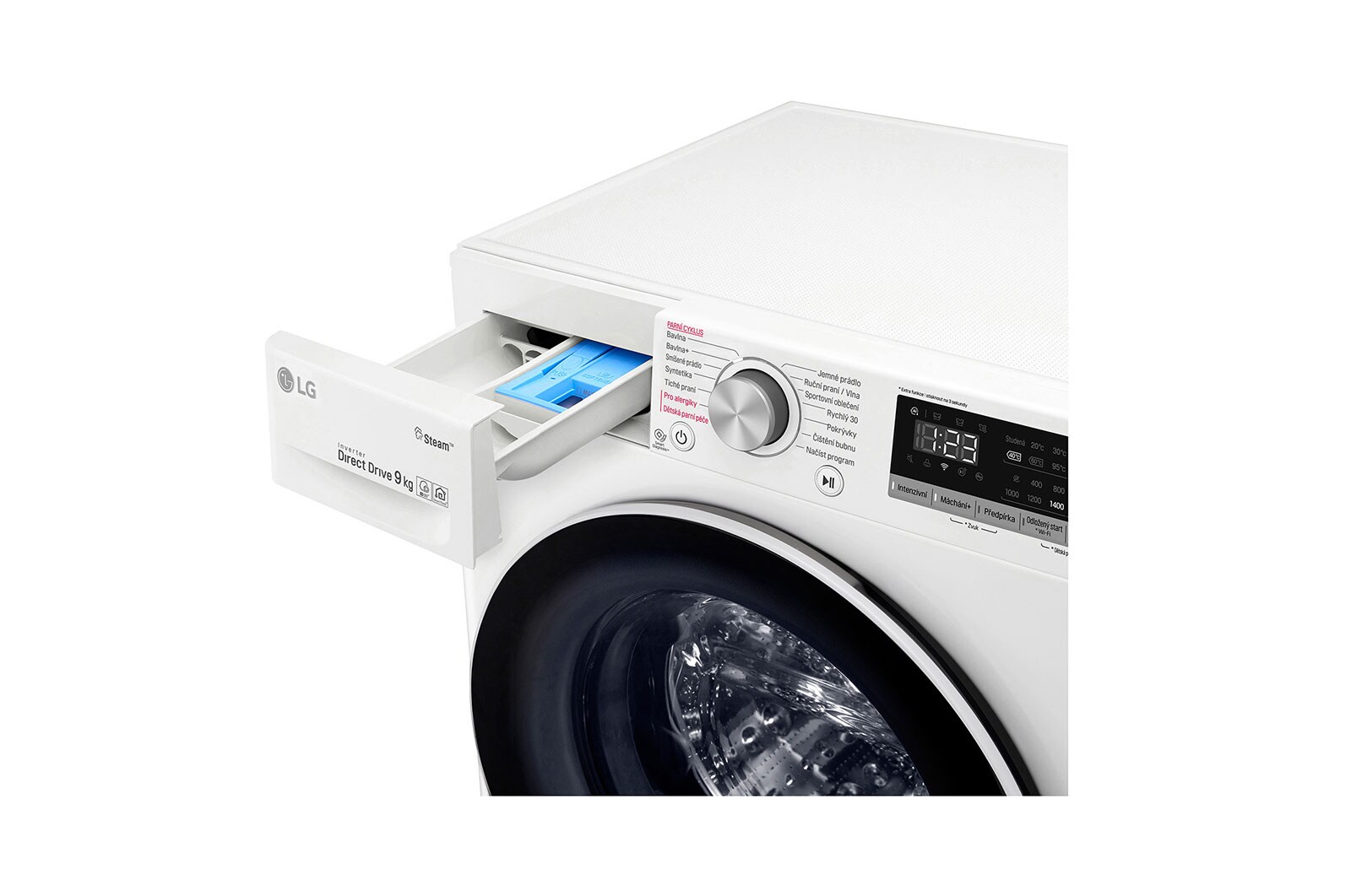 LG Lavatrice Smart AI DD™ 9 kg Classe energetica D Lavaggio a vapore, F4WT409AIDD