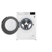 LG Lavatrice 8kg AI DD™ | Serie V3 Classe B | 1400 giri, Inverter Direct Drive, Smart Diagnosis | White, F4WV308N3B