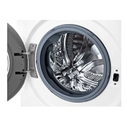 LG Lavatrice 8kg AI DD™ | Serie V3 Classe B | 1400 giri, Inverter Direct Drive, Smart Diagnosis | White, F4WV308N3B