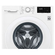LG Lavatrice 8kg AI DD™ | Serie V3 Classe B | 1400 giri, Inverter Direct Drive, Smart Diagnosis | White, F4WV308N3B