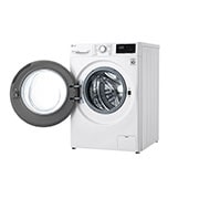 LG Lavatrice 8kg AI DD™ | Serie V3 Classe B | 1400 giri, Inverter Direct Drive, Smart Diagnosis | White, F4WV308N3B