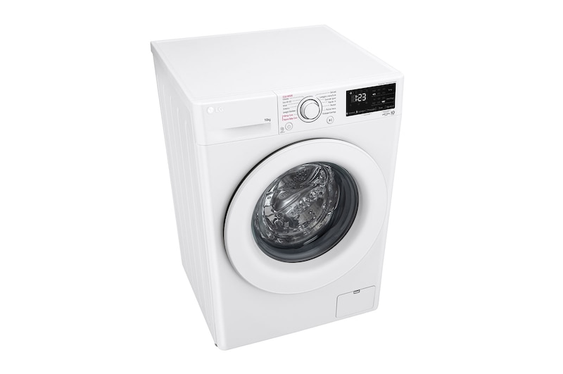 LG Lavatrice 9kg AI DD™ | Serie V3 Classe A/A/A | 1400 giri, Lavaggio a vapore, Allergy Care, Motore Direct Drive | White, F4WV309S3AA