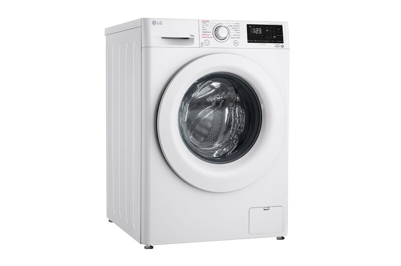 LG Lavatrice 9kg AI DD™ | Serie V3 Classe A/A/A | 1400 giri, Lavaggio a vapore, Allergy Care, Motore Direct Drive | White, F4WV309S3AA