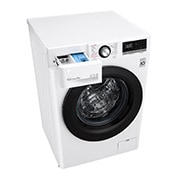 LG Lavatrice 9kg AI DD™ | Serie V3 Classe A/A/A | 1400 giri, Lavaggio a vapore, Inverter Direct Drive | White, F4WV309SAE