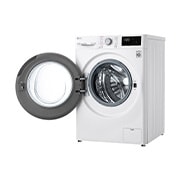 LG Lavatrice 10,5kg AI DD™ | Serie V3 Classe B | 1400 giri, Lavaggio a vapore, Inverter Direct Drive | White, F4WV310S4E