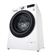 LG Lavatrice 10,5kg AI DD™ | Serie V3 Classe B | 1400 giri, Lavaggio a vapore, Inverter Direct Drive | White, F4WV310S6E