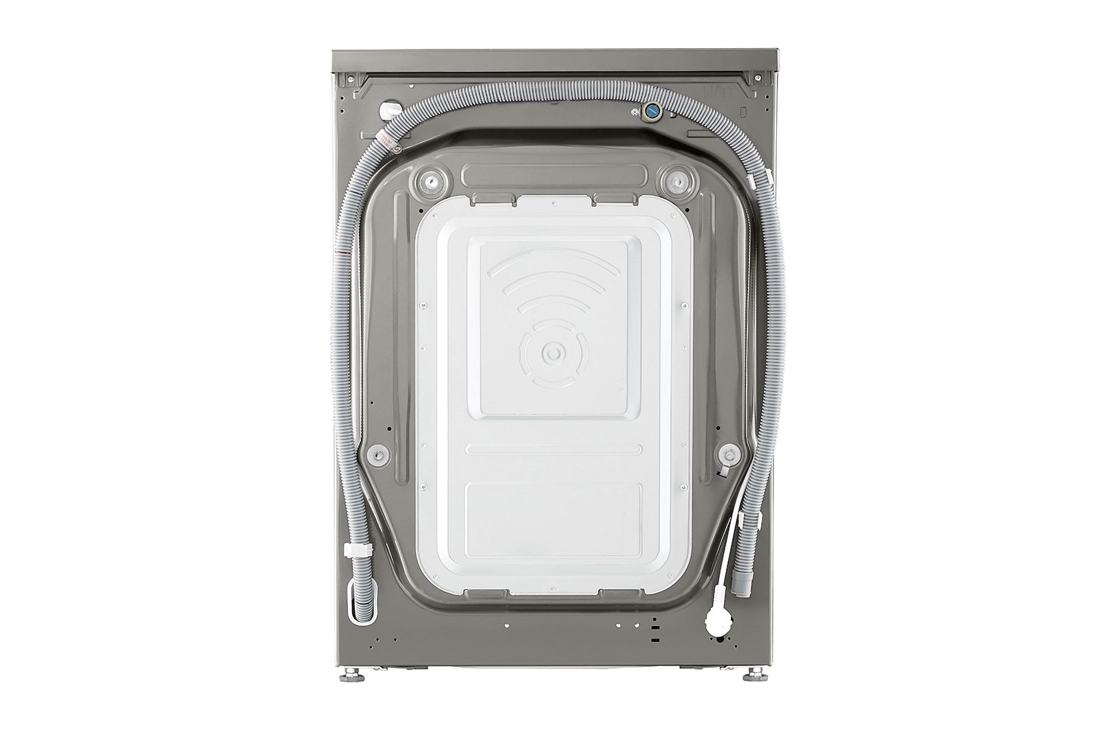 LG Lavatrice 10,5kg AI DD™ | Serie V3 Classe B | 1400 giri, Lavaggio a vapore, Inverter Direct Drive | Silver, F4WV310S6PE
