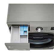LG Lavatrice 10,5kg AI DD™ | Serie V3 Classe B | 1400 giri, Lavaggio a vapore, Inverter Direct Drive | Silver, F4WV310S6PE
