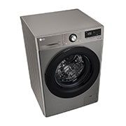LG Lavatrice 10,5kg AI DD™ | Serie V3 Classe B | 1400 giri, Lavaggio a vapore, Inverter Direct Drive | Silver, F4WV310S6PE