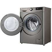 LG Lavatrice 10,5kg AI DD™ | Serie V3 Classe B | 1400 giri, Lavaggio a vapore, Inverter Direct Drive | Silver, F4WV310S6PE