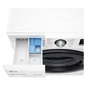 LG Lavatrice 10,5kg AI DD™ | Serie V3 Classe AAA | 1400 giri, Lavaggio a vapore, Inverter Direct Drive | White, F4WV310SAE